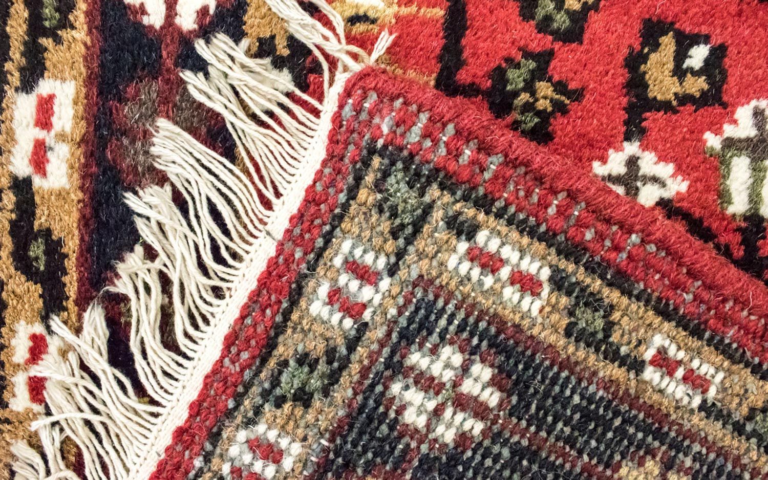 Orientteppich 160 x 90 cm - rot