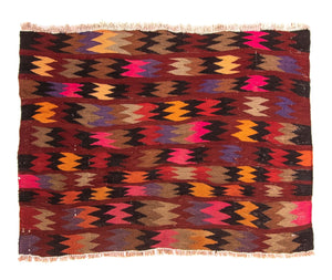 Kelim Teppich - Old 115 x 75 cm - mehrfarbig