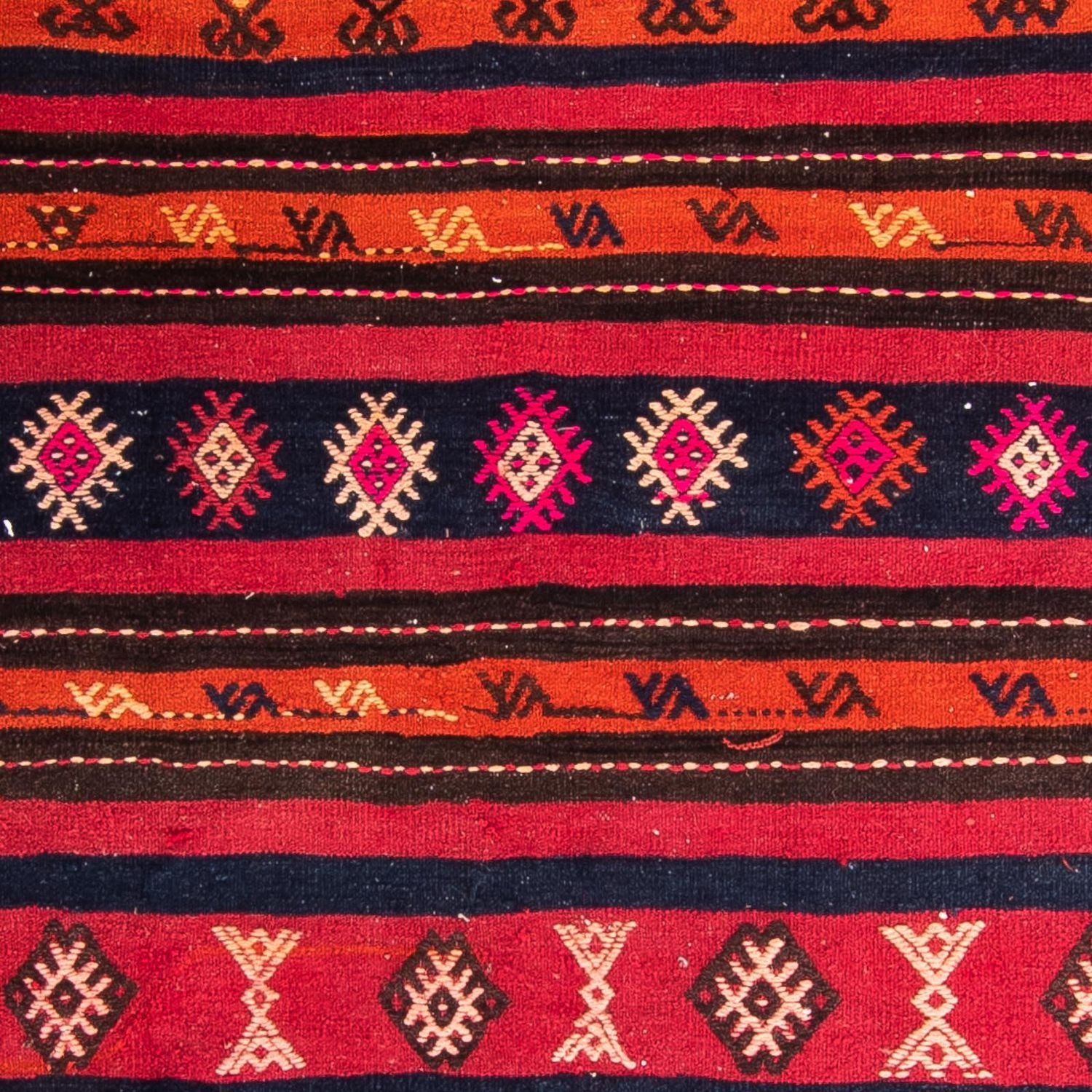 Kelim Teppich - Old 200 x 160 cm - mehrfarbig