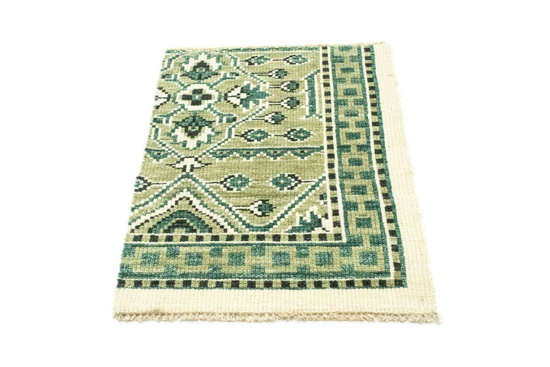 Wollteppich 87 x 64 cm Fußmatte