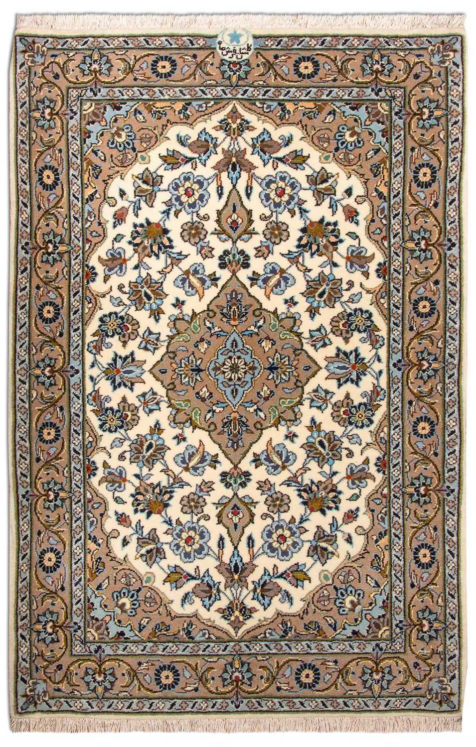 Perserteppich - Keshan 125 x 79 cm Teppichbrücke