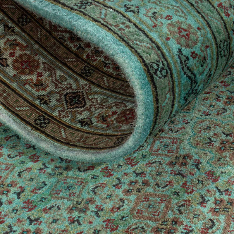 Orientteppich - Täbriz 305 x 84 cm - grün