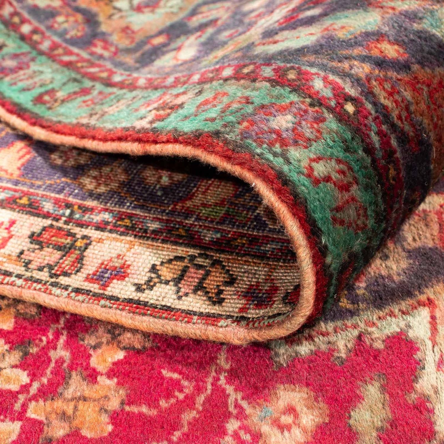 Orientteppich 308 x 226 cm - dunkelrot