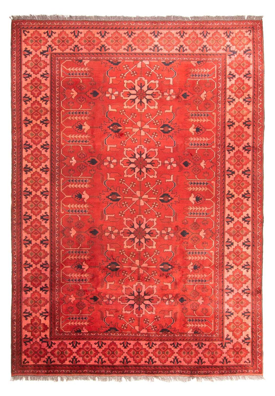 Orientteppich 296 x 210 cm - dunkelrot