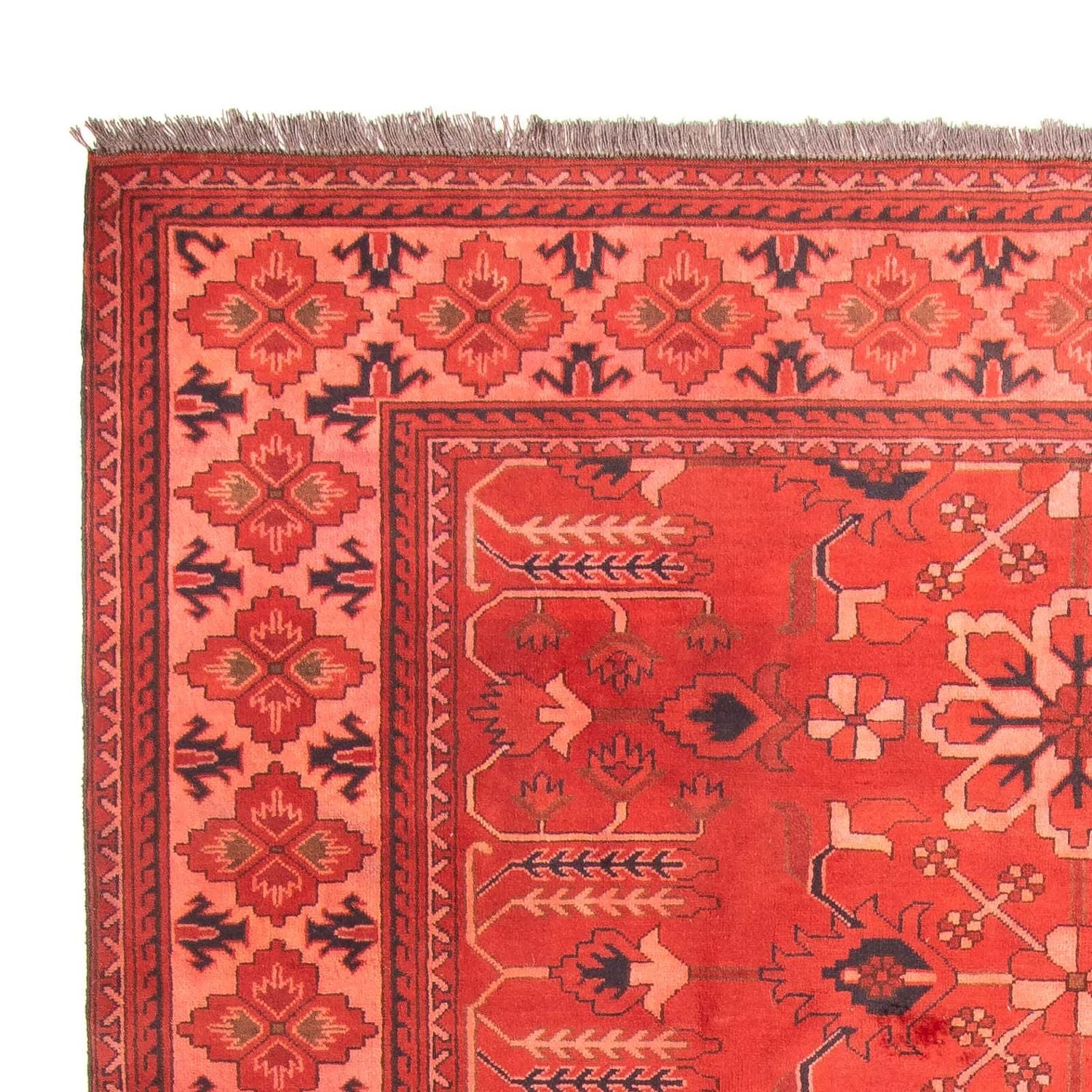 Orientteppich 296 x 210 cm - dunkelrot