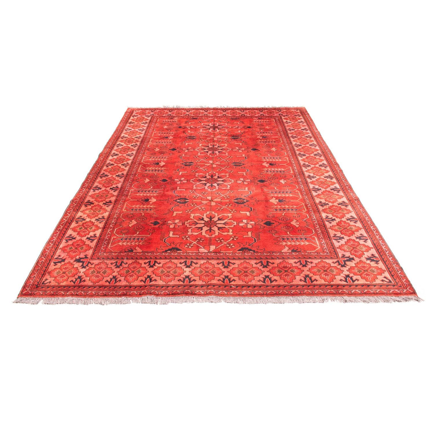 Orientteppich 296 x 210 cm - dunkelrot