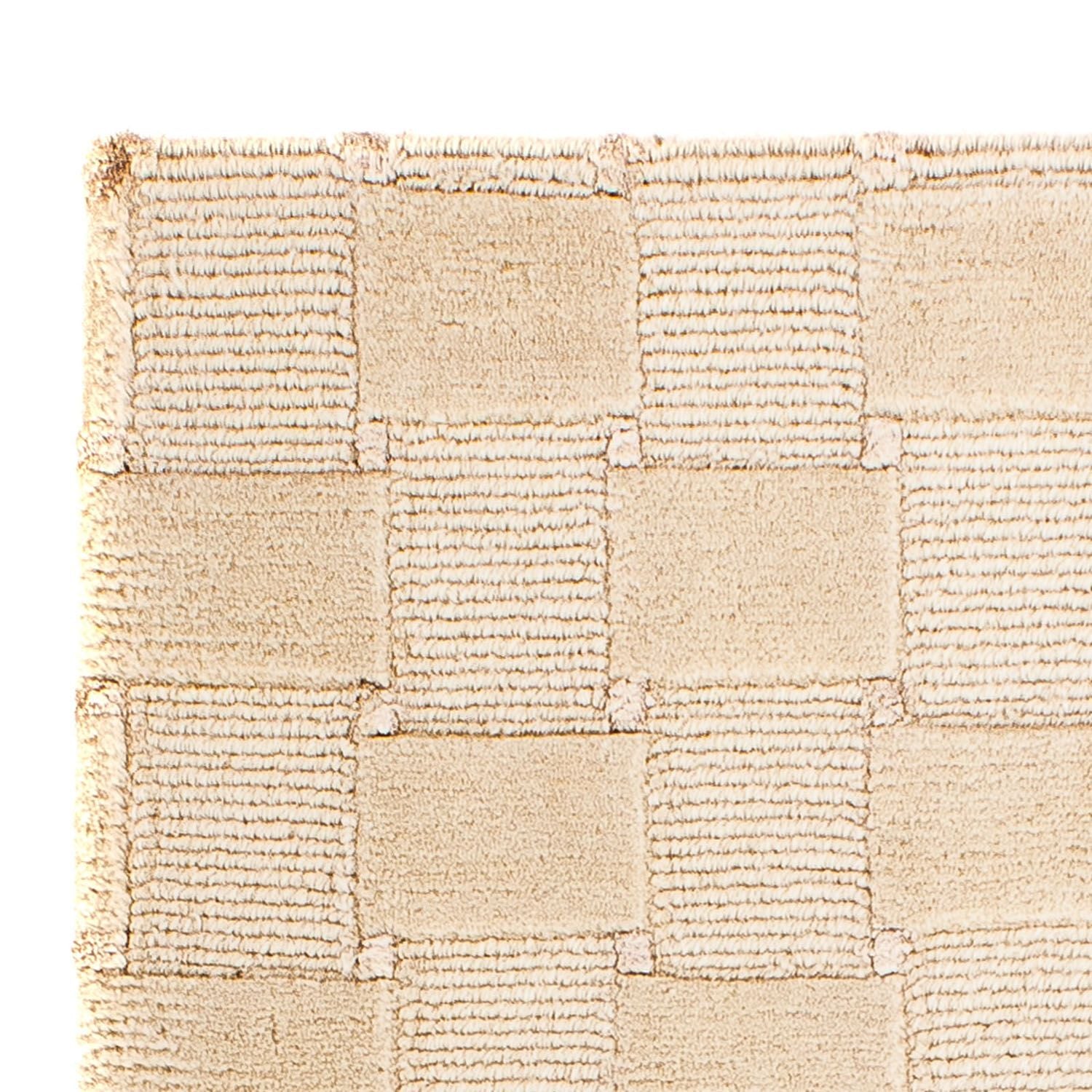 Nepal Teppich 90 x 60 cm - beige