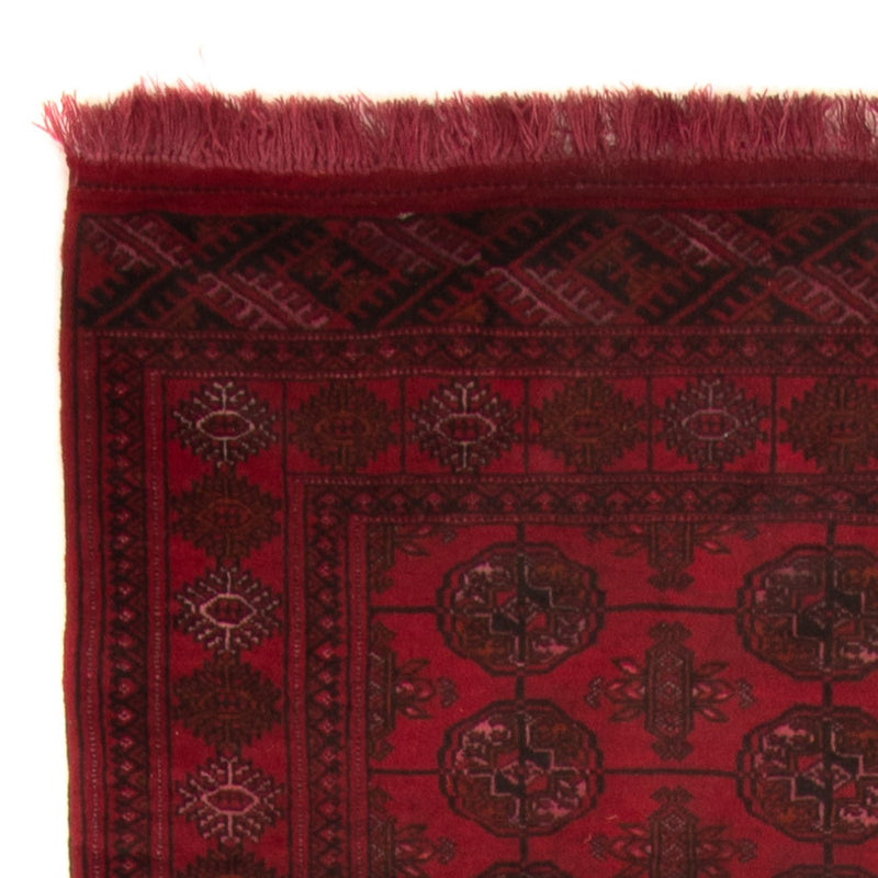 Orientteppich 280 x 106 cm - dunkelrot