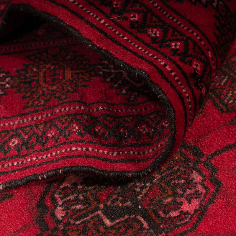 Orientteppich 280 x 106 cm - dunkelrot