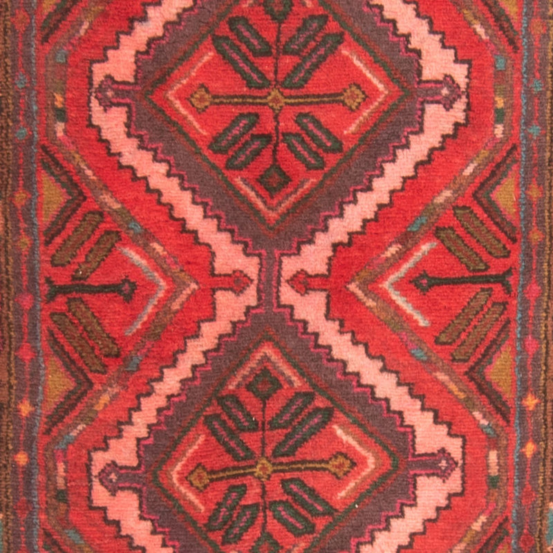Orientteppich 282 x 80 cm - rot