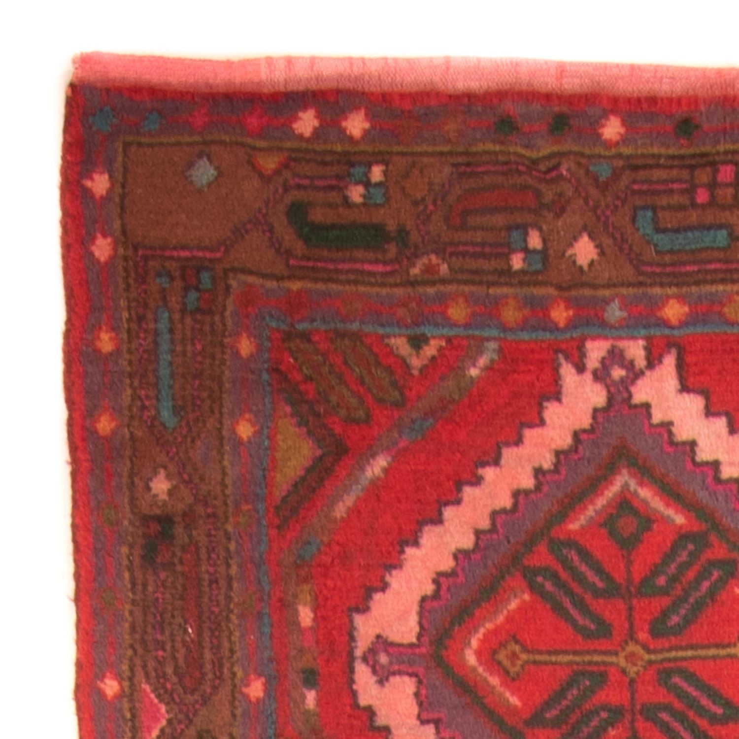 Orientteppich 282 x 80 cm - rot