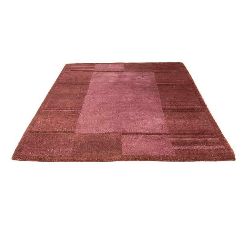 Wollteppich 230 x 165 cm Wohnzimmer Teppich