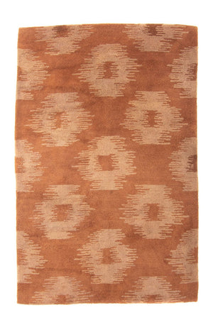 Wollteppich 235 x 148 cm Wohnzimmer Teppich