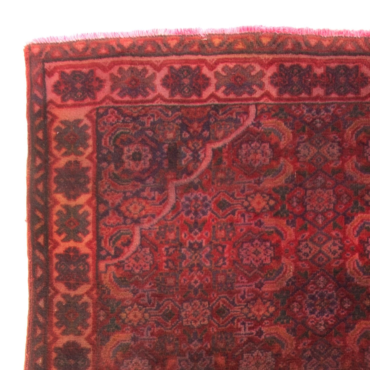 Orientteppich 323 x 115 cm - dunkelrot