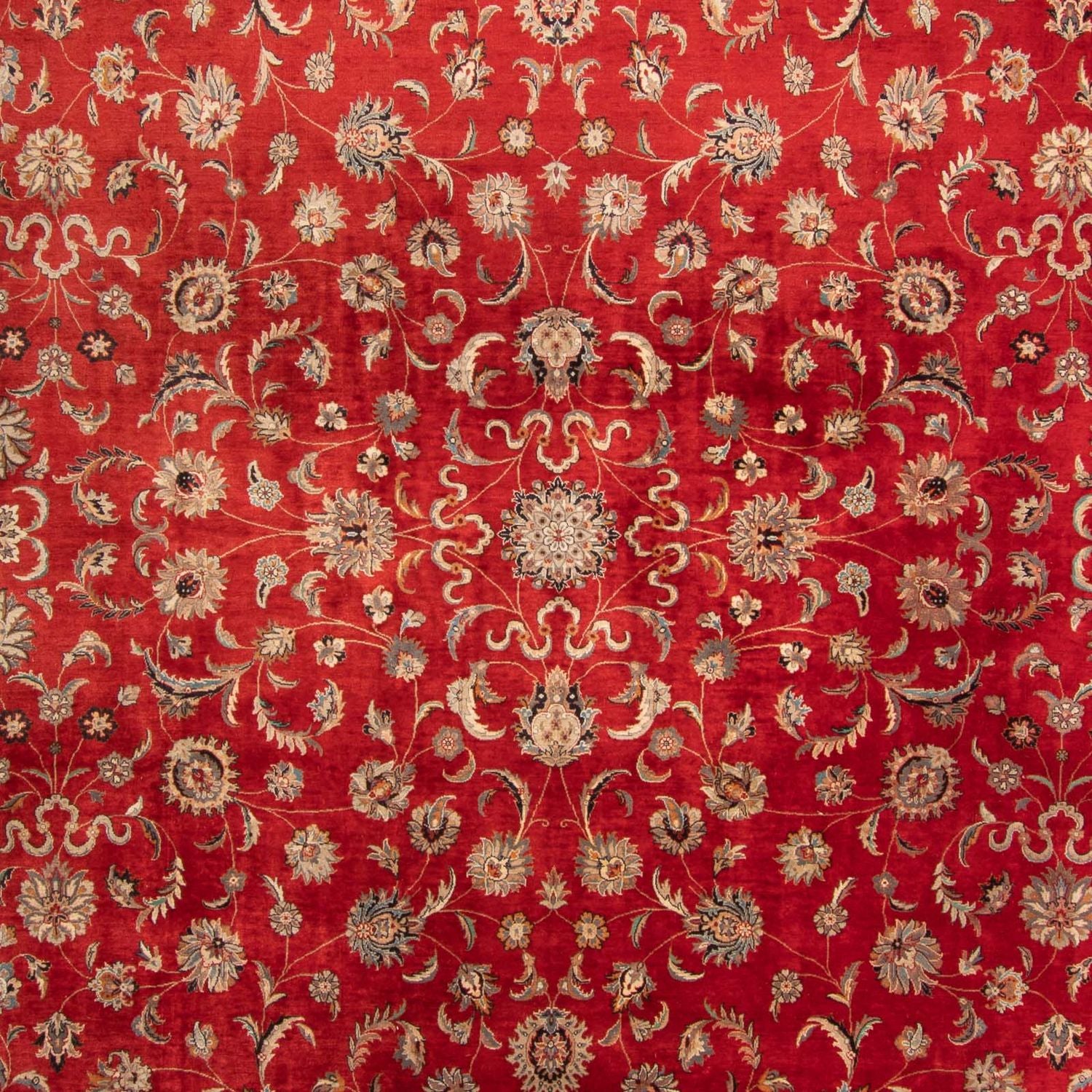 Orientteppich - Täbriz 363 x 280 cm - dunkelrot