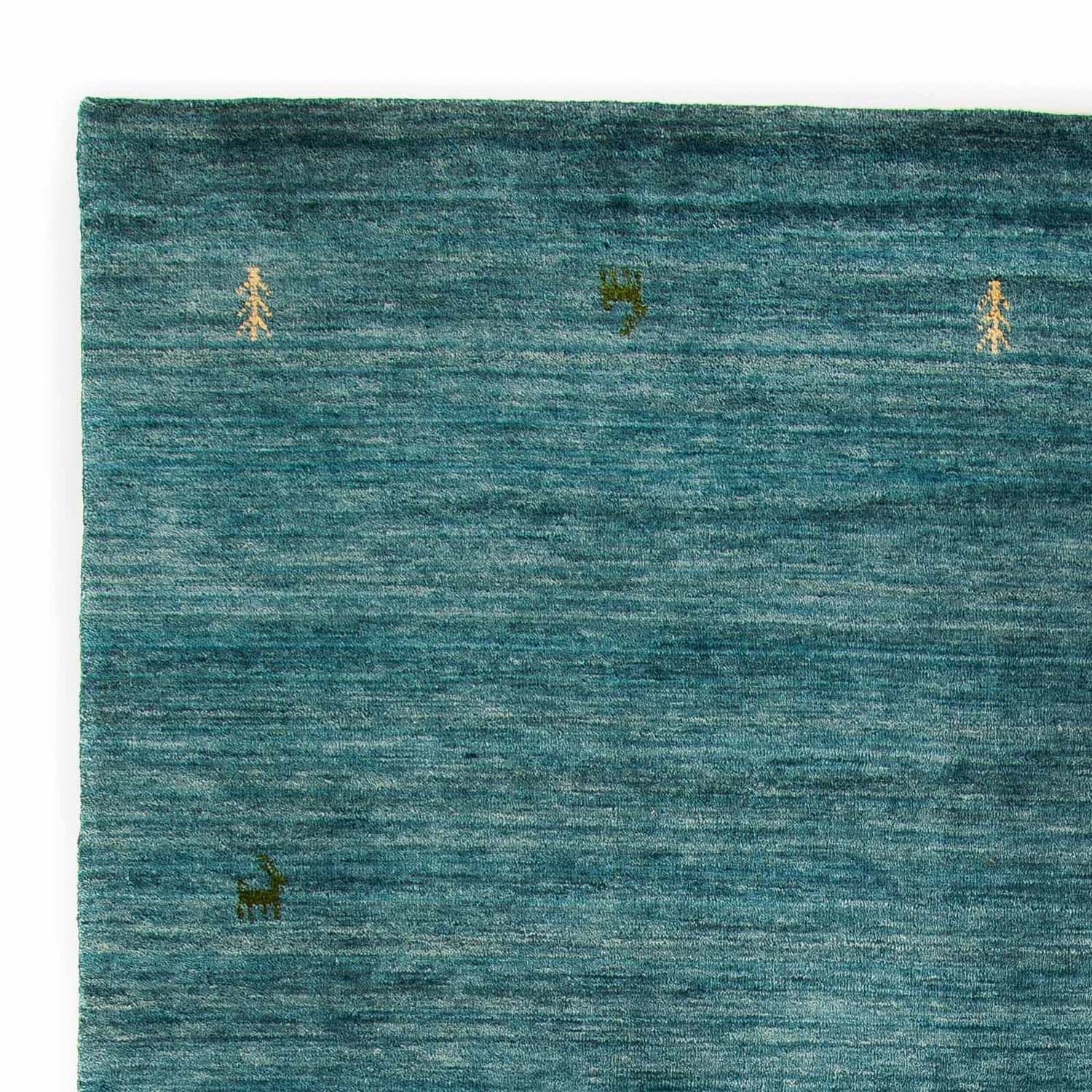 Gabbeh Teppich - Indus 300 x 200 cm - blau