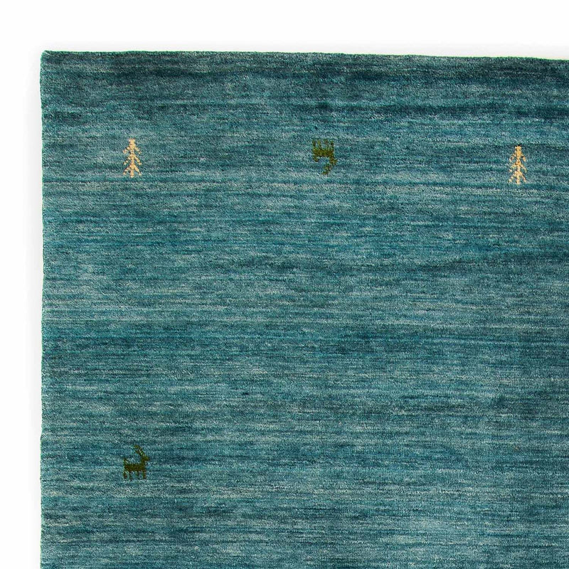 Gabbeh Teppich - Indus 300 x 200 cm - blau