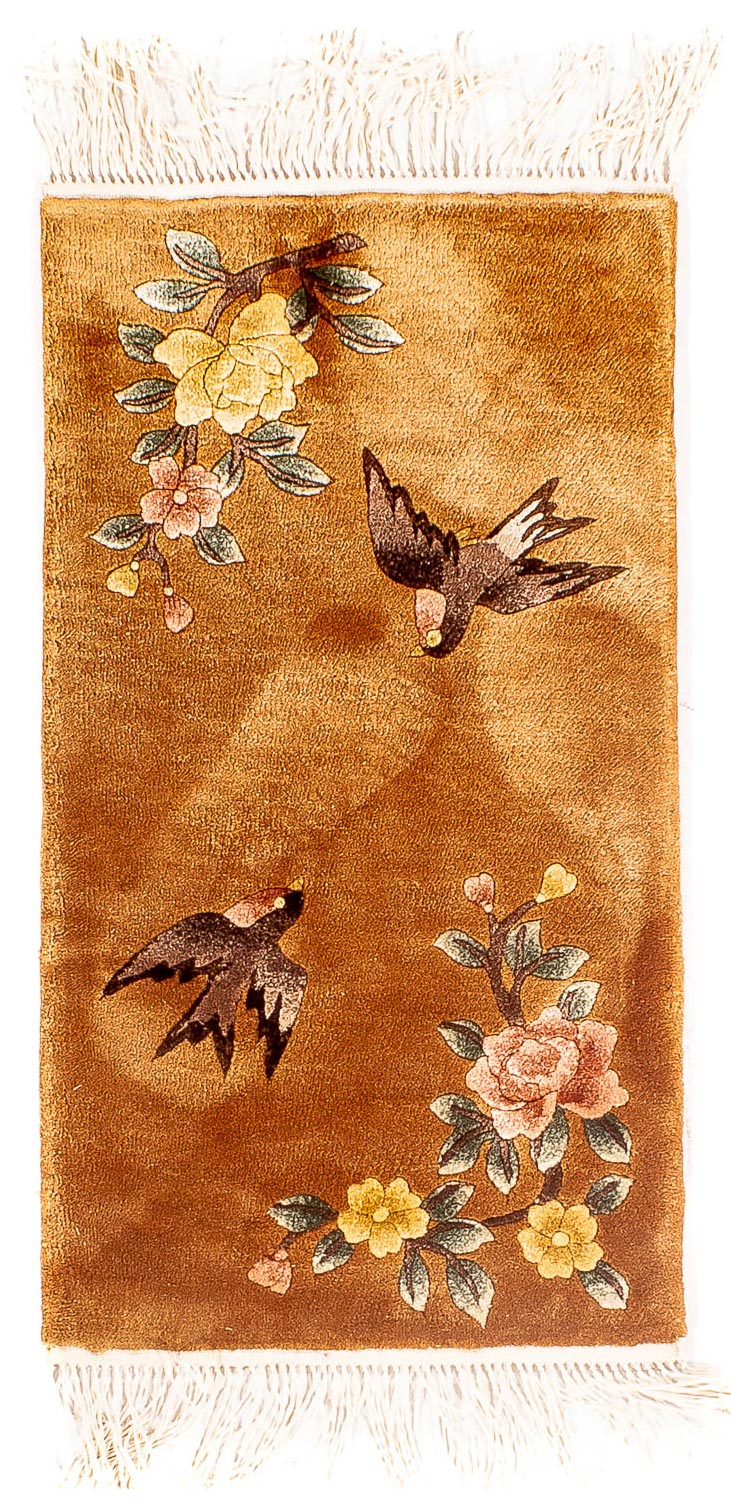 Seidenteppich - China Seide 54 x 32 cm Fußmatte