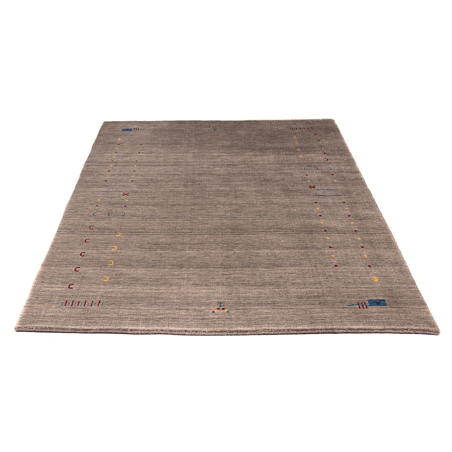 Gabbeh Teppich - Loribaft Indus 201 x 144 cm - braun