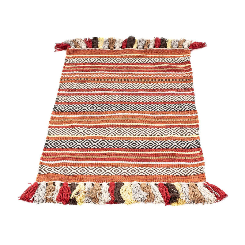 Kelim Teppich - Trendy 94 x 58 cm - mehrfarbig