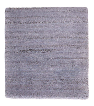 Nepal Teppich 51 x 42 cm - flieder