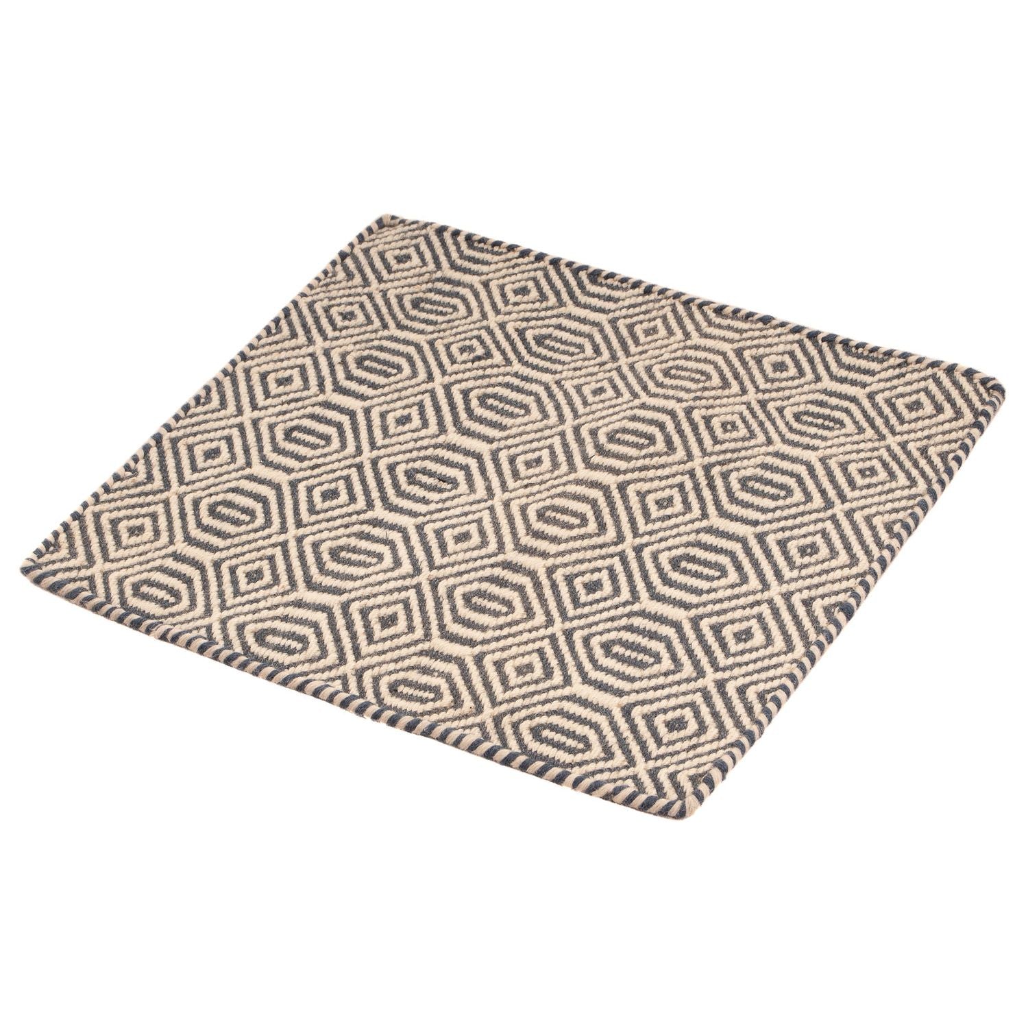 Kelim Teppich - Trendy 47 x 44 cm - mehrfarbig