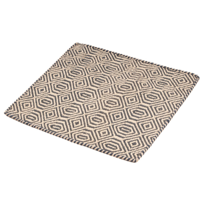 Kelim Teppich - Trendy 47 x 44 cm - mehrfarbig