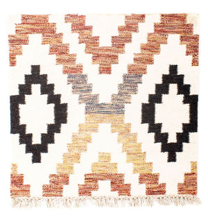 Kelim Teppich - Trendy 69 x 67 cm - beige