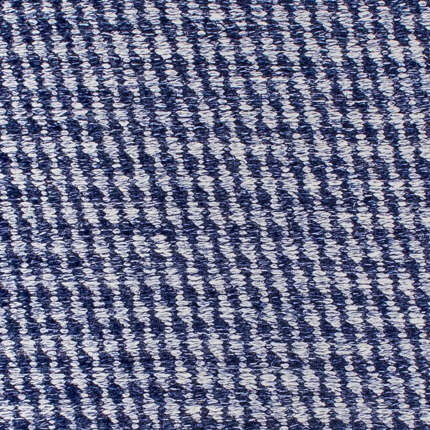 Kelim Teppich - Trendy 63 x 62 cm - dunkelblau