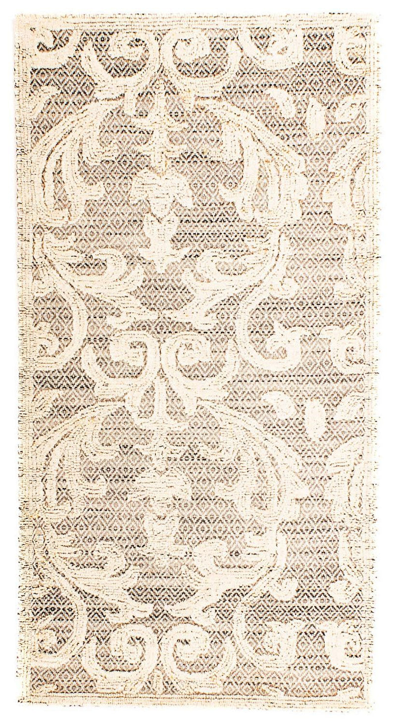 Moderner Teppich 120 x 60 cm - beige