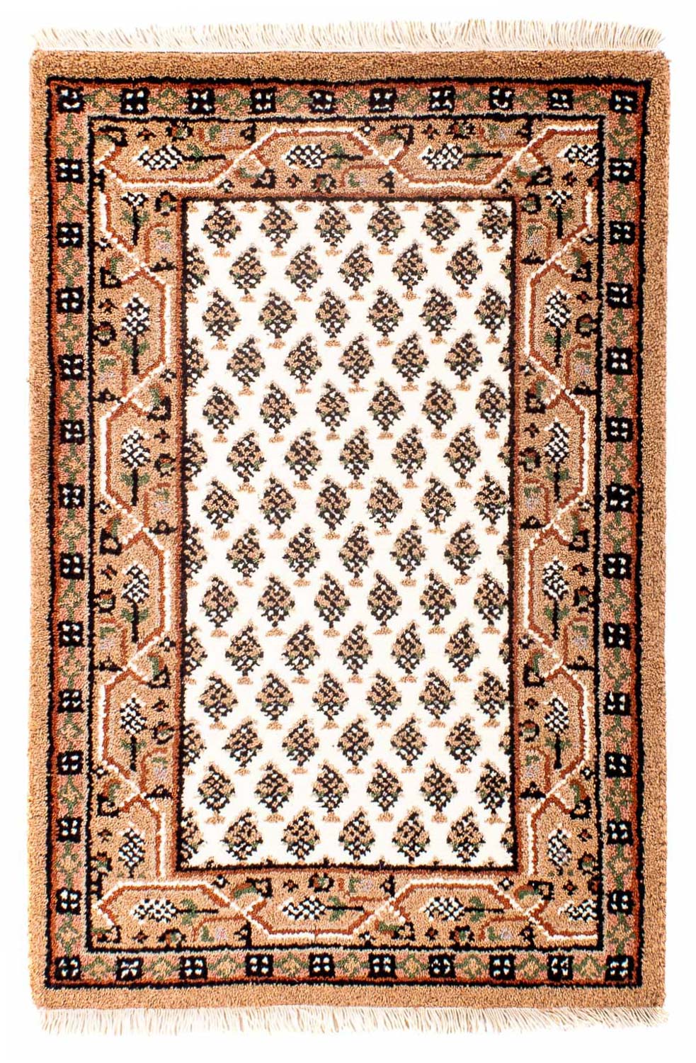 Wollteppich 91 x 61 cm Fußmatte