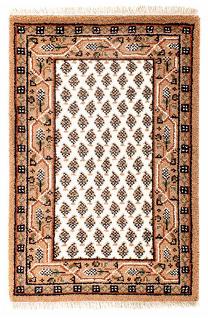 Wollteppich 91 x 61 cm Fußmatte