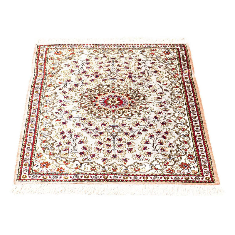 Seidenteppich - Ghom Seide - Premium 80 x 59 cm Fußmatte