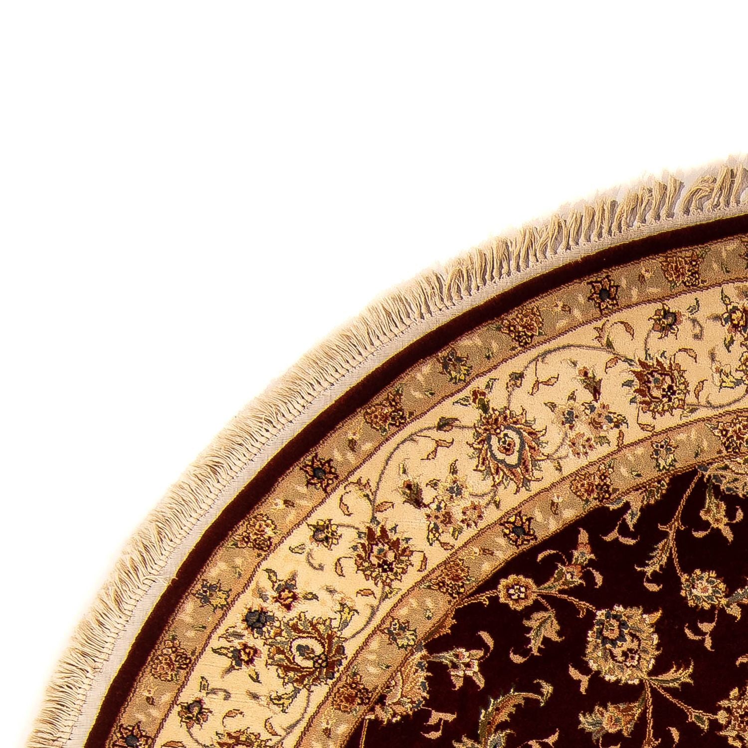 Perserteppich - Täbriz - Royal 204 x 204 cm Teppich Rund