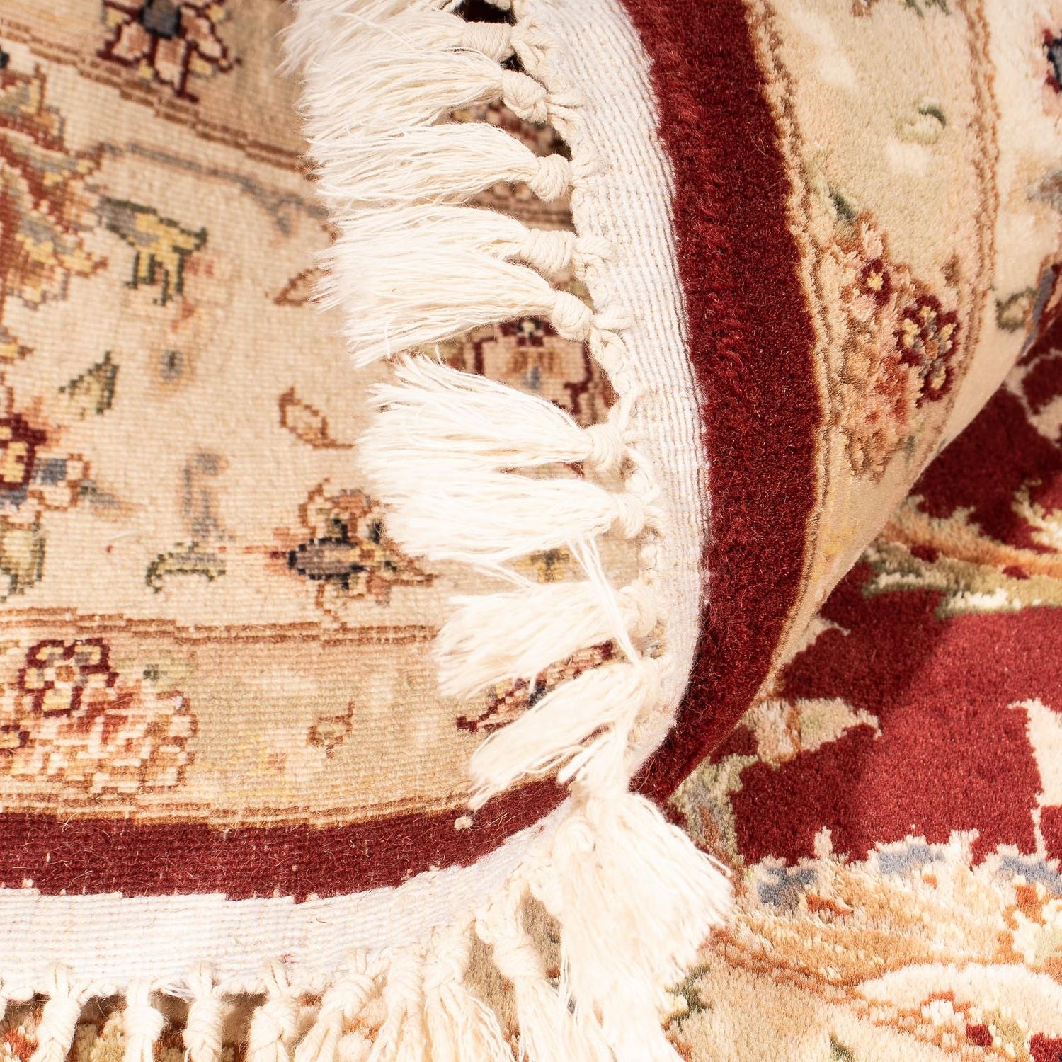 Perserteppich - Täbriz - Royal 204 x 204 cm Teppich Rund