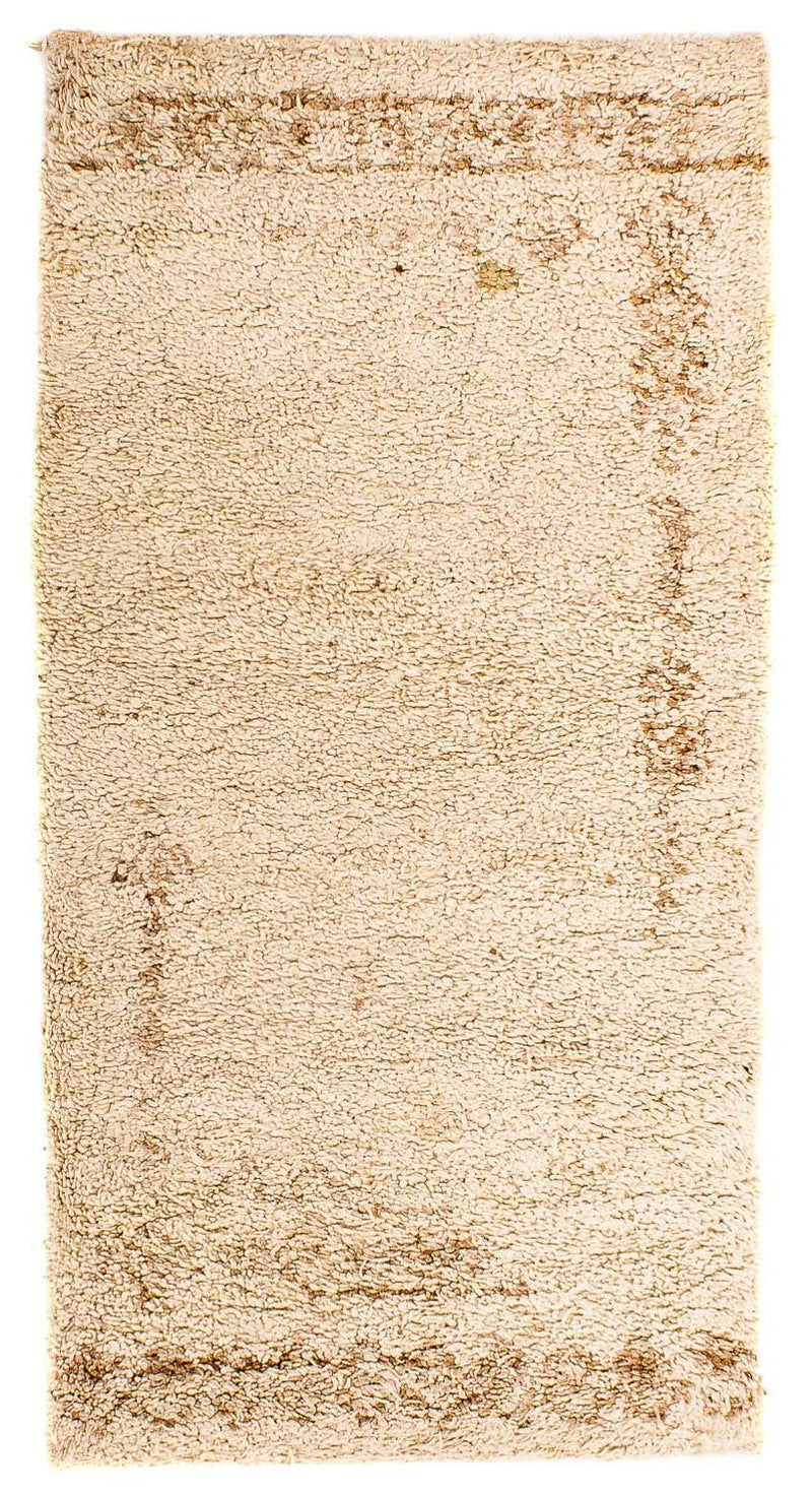 Berber Teppich 140 x 70 cm - beige