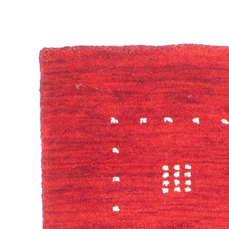 Gabbeh Teppich - Indus 90 x 60 cm - rot