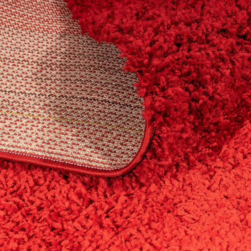 Hochflor Teppich 230 x 160 cm Teppich Wohnzimmer