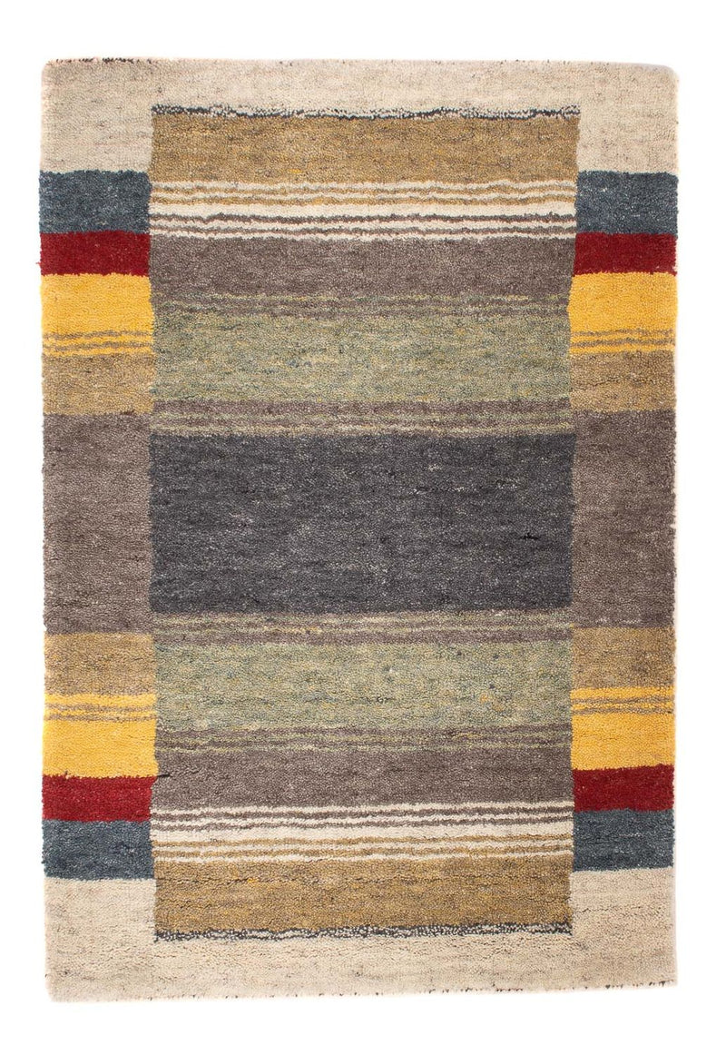 Nepal Teppich 90 x 60 cm - mehrfarbig