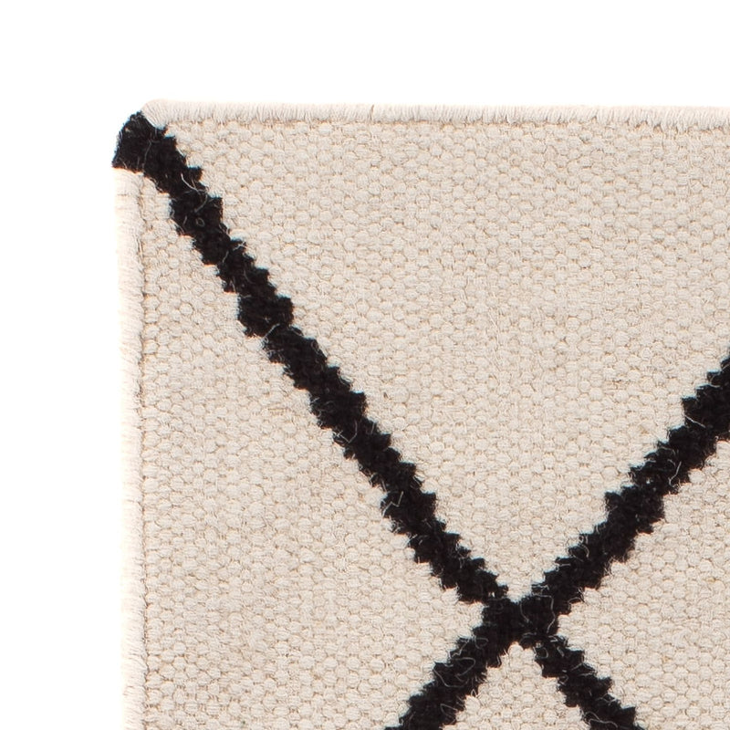 Kelim Teppich - Trendy 93 x 61 cm - beige