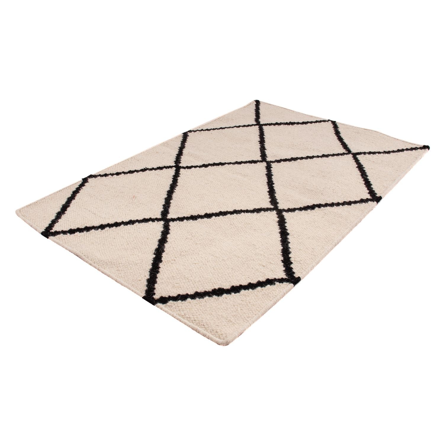 Kelim Teppich - Trendy 93 x 61 cm - beige