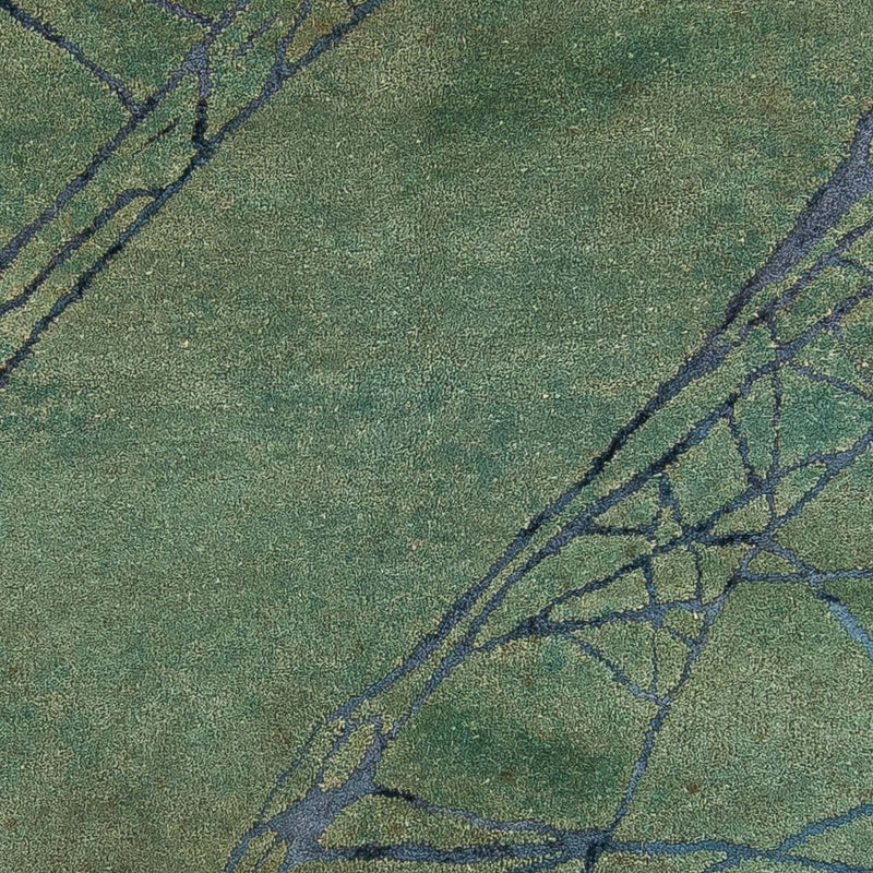 Wollteppich 247 x 147 cm Wohnzimmer Teppich