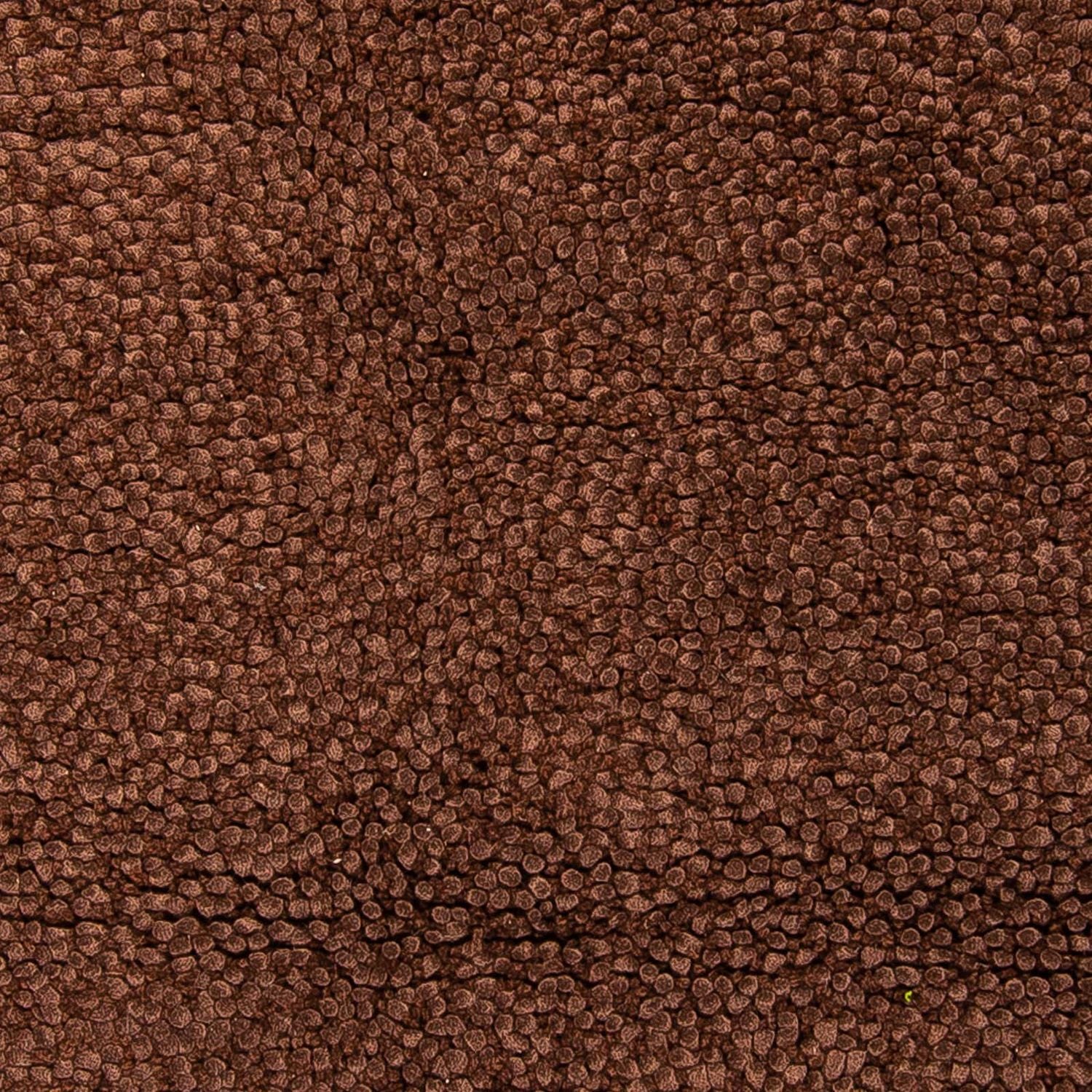 Hochflor Teppich 230 x 150 cm - braun