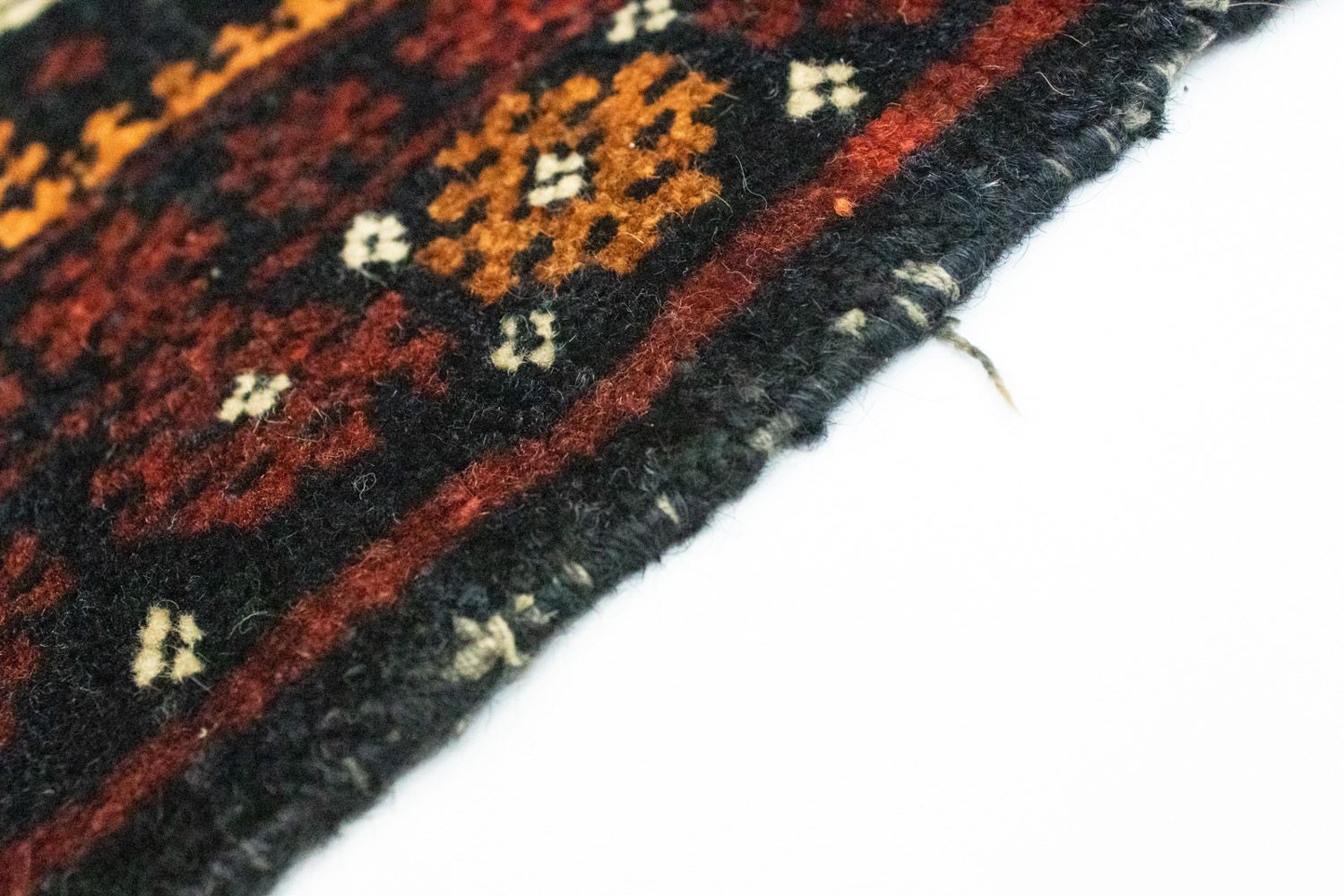 Afghan Teppich 42 x 45 cm