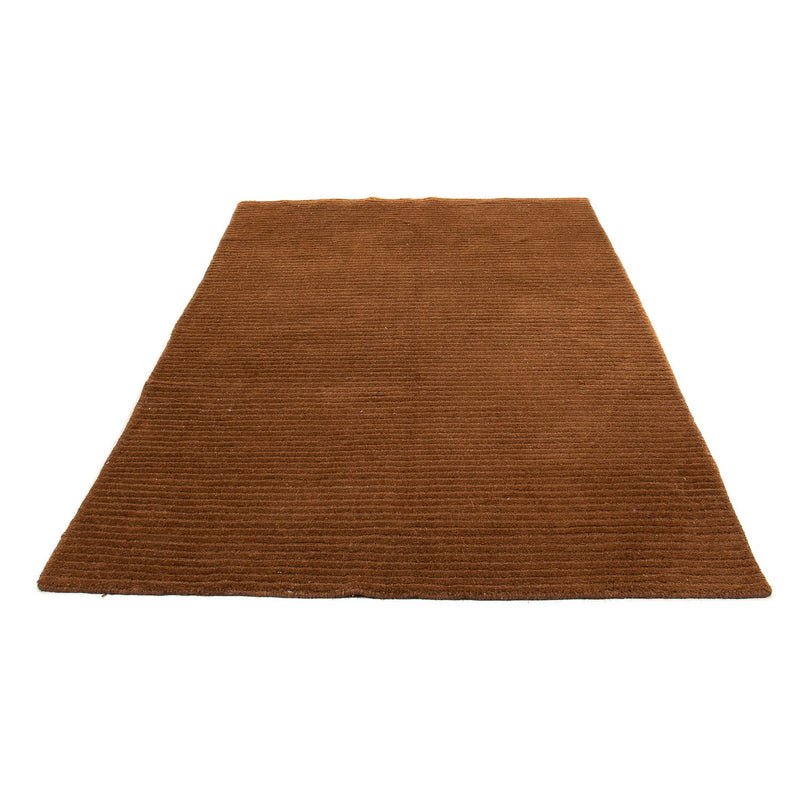 Wollteppich 236 x 140 cm Wohnzimmer Teppich