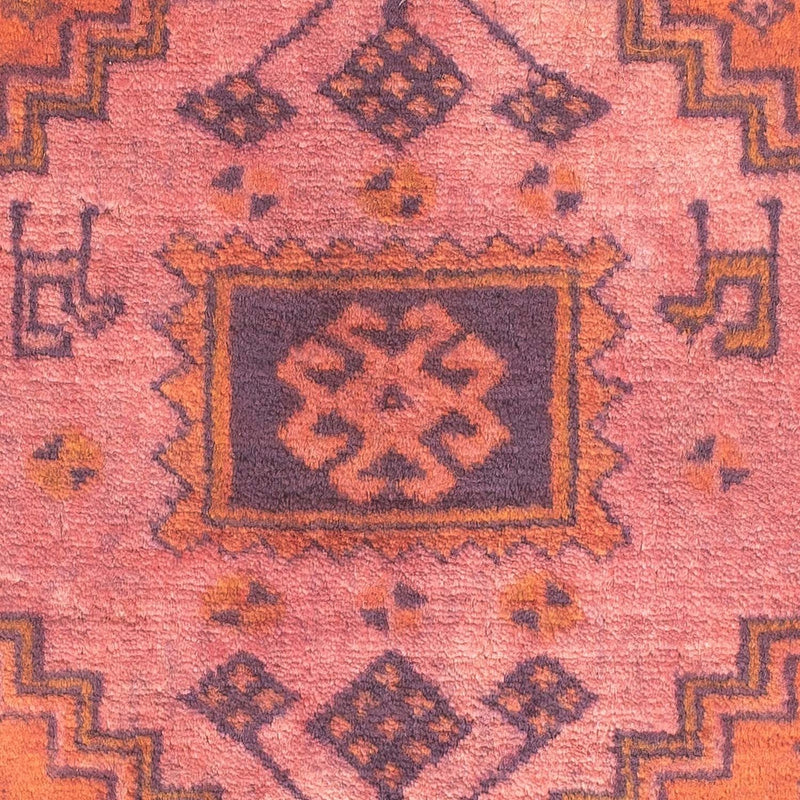 Orientteppich 80 x 67 cm - hellrot