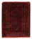 Orientteppich 76 x 56 cm - hellrot