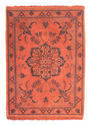 Orientteppich 80 x 58 cm - rost