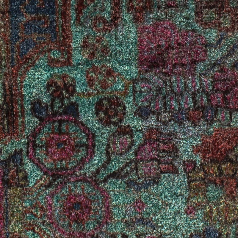 Orientteppich 111 x 80 cm - hellblau