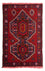 Orientteppich 125 x 87 cm - dunkelrot
